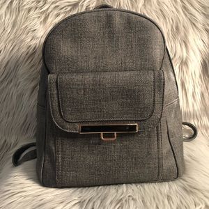 Gray backpack